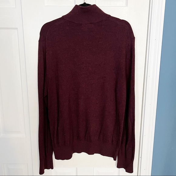 Banana Republic Luxe Collection Quarter-Zip Sweater - Picture 5 of 6